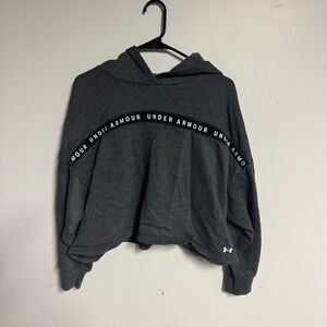 Under Armour Women's Charcoal Hoodie Sweater